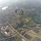 Star Crest 10 Way Female Skydive Milwaukee