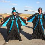 First Wing Suit Jump