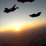 Sunset Wingsuit Flock