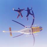 Heli jump w/Sister