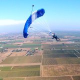 Sabre2 over Parachute Center, Lodi