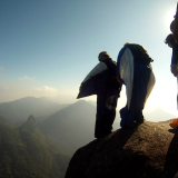 Flying in Rio