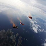 Wingsuit over Koster island