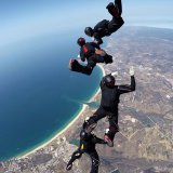 Team training at Skydive Algarve 365 days a year