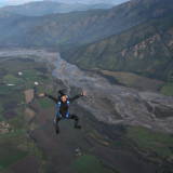 Titi y Rio Mapocho - Chiñihue (Skydive Andes), Santiago, Chile