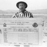 Art Armstrong with the Scoreboard