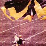 ECU Homecoming Stadium Jump - landing