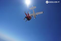 Skydiving in Queda Livre